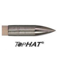 TopHat Stahl Ni Spitze Bullet mit Gewinde für Holzpfeile