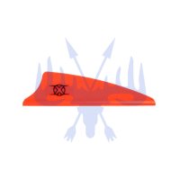 Bohning X-Vane 2.25 zoll Shield neon orange