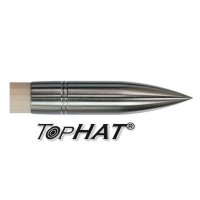 TopHat Edelstahl Spitze Bullet mit Gewinde für Holzpfeile